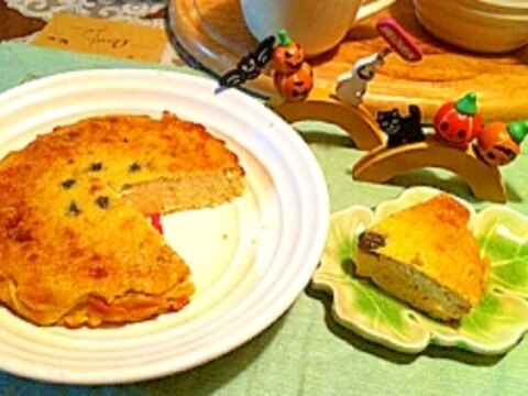 枝豆＆うぐいす黄な粉の豆豆ベイクドチーズケーキ